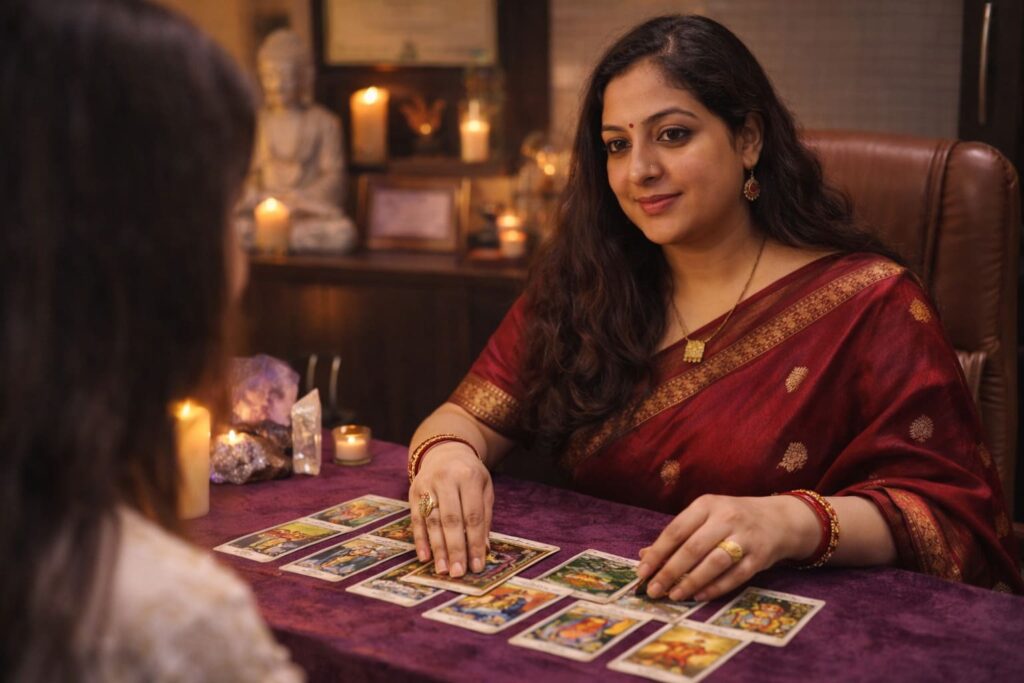 Tarot card reading