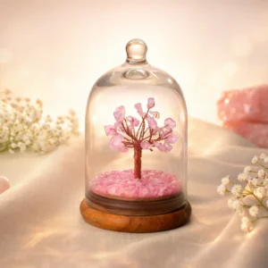 Rose Quartz Dome Tree For Love & Relationship