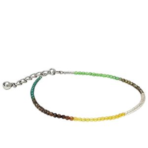 Multicolor Beaded Wealth Attracting Anklet for Women