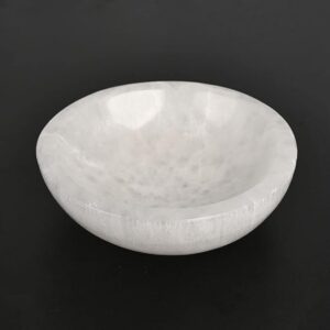 Selenite Bowl For Cleansing And Charging Stones