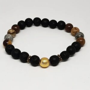 Earth & Anchor Stability Bracelet For Men And Women